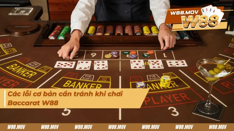 Các lỗi cần tránh khi chơi game Baccarat