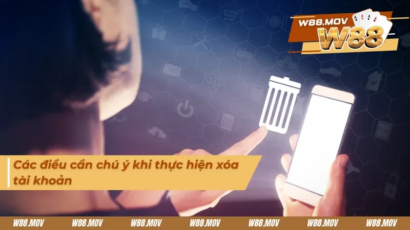 Những câu hỏi liên quan về xóa tài khoản